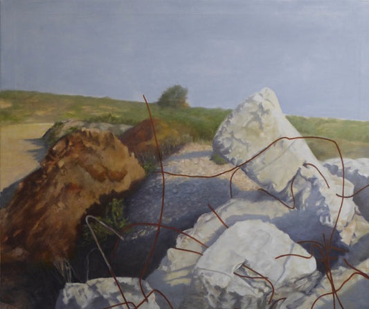 Paysage avec bêton
