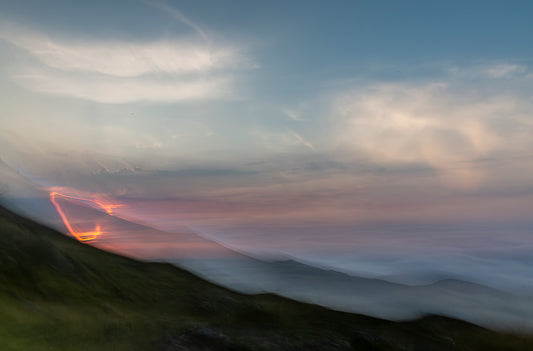 Le coucher de soleil